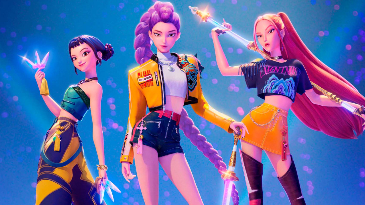 'Guerreiras do K-Pop' estará nos cinemas (Imagem: Divulgação)