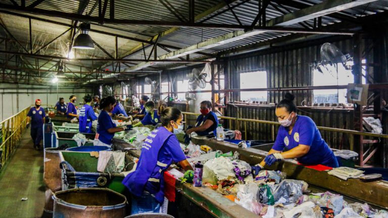 Cooperativa de reciclagem em SBC (Imagem: Divulgação)