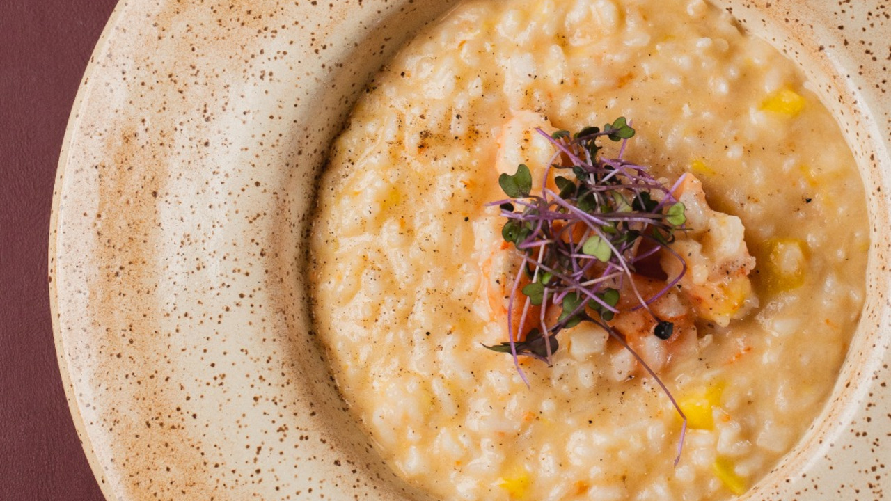 Risoto de camarão da Vino (Imagem: Divulgação)