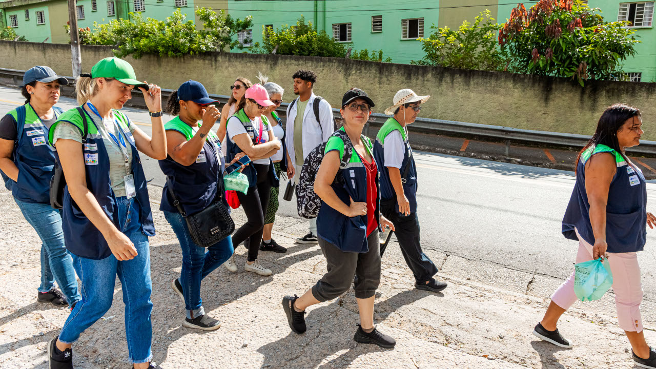 Agentes da Saúde auxiliarão os moradores (Imagem: Divulgação)